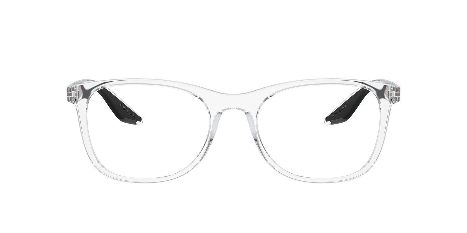 Das Bild zeigt die Prada Linea Rossa Fassung PS05PV 2AZ1O1 von vorne.